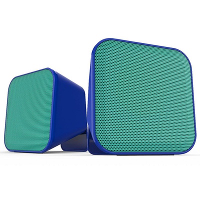 Акустическая система Speedlink SNAPPY Stereo Speakers, blue-turquoise (SL-810002-BETE)