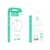 Дата кабель USB 2.0 AM to USB-C 1.0m 2.4A white Denmen (D22T-WH)