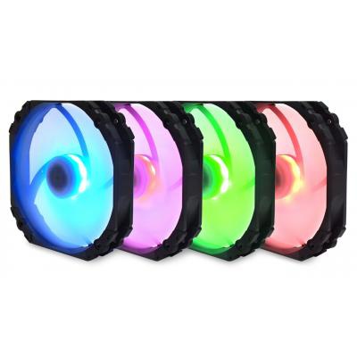 Кулер до корпусу Scythe Kaze Flex 140 mm Round RGB PWM (KF1425FD18R-P)