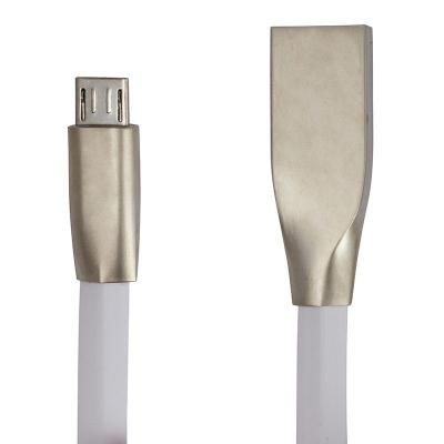 Дата кабель USB 2.0 AM to Micro 5P 1.0m DC-MU-102ZR white Greenwave (R0014172)