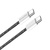 Дата кабель USB-C to USB-C 2.0m (braided cotton) (PD Fast Charging 60W) 3.0А black ColorWay (CW-CBPDCC068-BK)