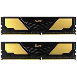 Модуль памяти для компьютера DDR4 32GB (2x16GB) 2400 MHz Elite Plus Gold/Black Team (TPD432G2400HC16DC01)