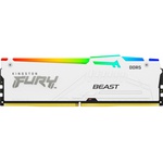 Модуль пам'яті для комп'ютера DDR5 16GB 5600 MHz Beast White RGB Kingston Fury (ex.HyperX) (KF556C36BWEA-16)