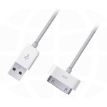 Дата кабель USB 2.0 AM to Apple 30pin 0.3m MSH-CA-001 GLOBAL (1283126452130)