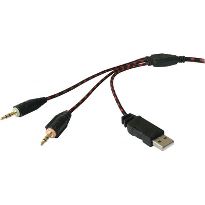 Наушники Redragon Lester Black-Red (64205)