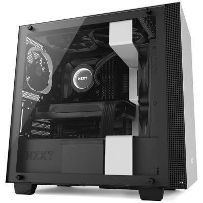 Корпус NZXT H400 White Black (CA-H400B-W1)