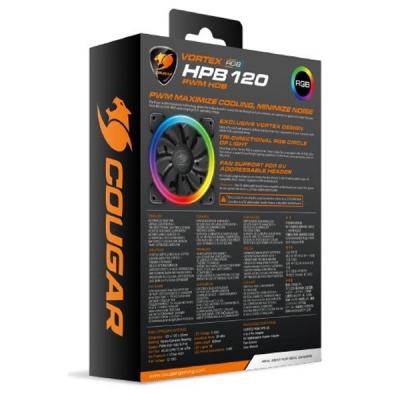 Кулер для корпуса Cougar HPB 120 RGB
