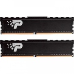 Модуль пам'яті для комп'ютера DDR4 32GB (2x16GB) 3200 MHz with Heatshield Patriot (PSP432G3200KH1)