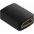 Перехідник HDMI F to HDMI F 4K 60Hz black UGREEN (20107)