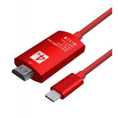 Перехідник Type C to HDMI, 2m, 4K, 30HZ Extradigital (KBH1751)