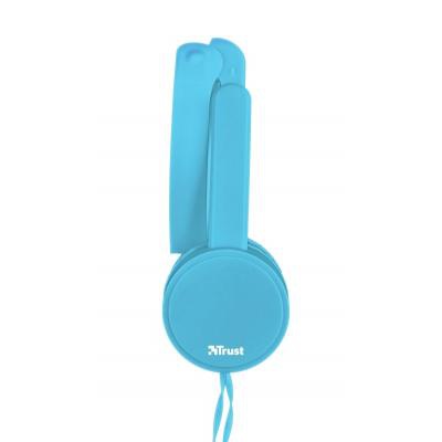 Наушники Trust Nano On-Ear Mic Blue (23100)