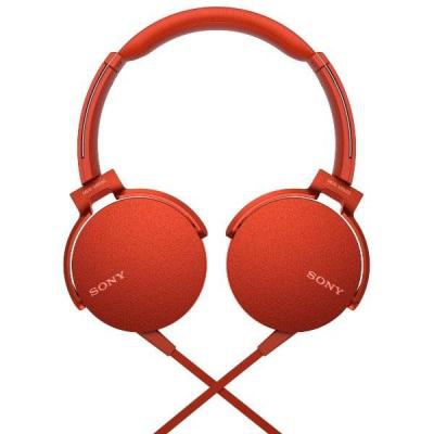 Наушники SONY MDR-XB550AP Red (MDRXB550APR.E)
