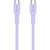 Дата кабель USB-C to USB-C 1.0m OnWire 60CL C-C 60W COLOR Braided 1m Purple Canyon (CND-CCAP60AB10PU)