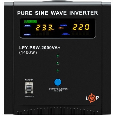 Пристрій безперебійного живлення LogicPower LPY- PSW-2000VA+ (1400W) (22873)