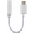 Перехідник Lapara USB Type-C Male - Audio AUX mini jack 3,5 mm Female (LA-Type-C-Audio-3.5mm white)