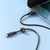 Дата кабель USB 2.0 AM to Type-C 1.2m 3.0A TPE C3-04 Black Acefast (6974316280866)