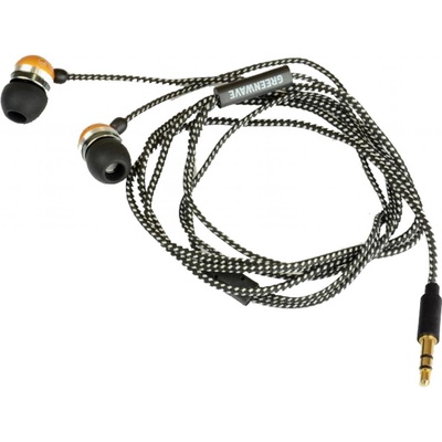 Наушники Greenwave EX-081M gray-yellow