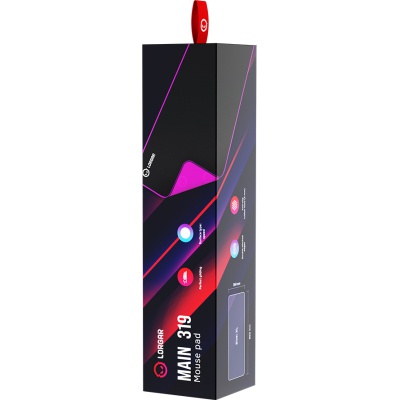 Килимок для мишки Lorgar Main 319 Black/Purple (LRG-GMP319)