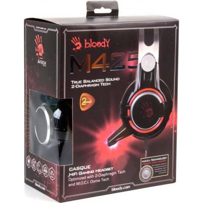 Наушники A4tech M425 BLACK