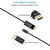 Кабель мультимедійний USB-C to DisplayPort 1.8m 4K 60Hz Choetech (XCP-1801BK)