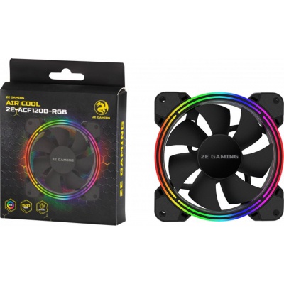 Кулер для корпуса 2E GAMING AIR COOL (ACF120B-RGB) (2E-ACF120B-RGB)