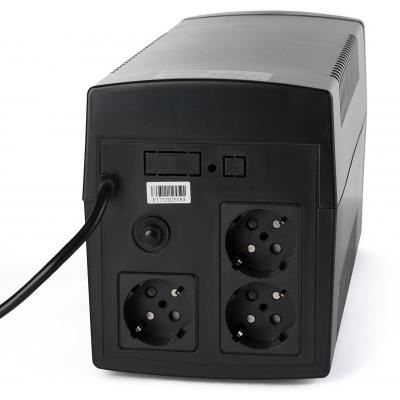 Пристрій безперебійного живлення Vinga LED 1500VA plastic case (VPE-1500P)