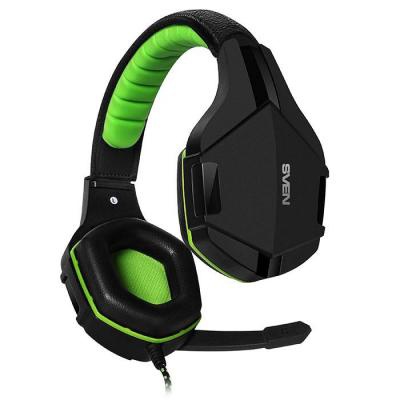 Наушники SVEN AP-G852MV black-green