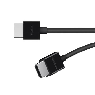 Кабель мультимедийный HDMI to HDMI 2.0m 2.1 4K HDR, Ultra High Speed HDMI Belkin (AV10175bt2M-BLK)