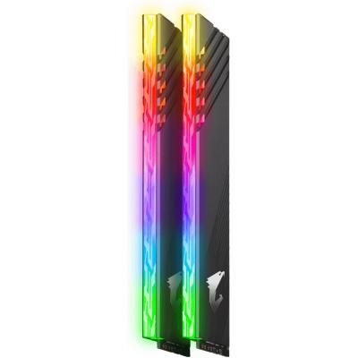 Модуль памяти для компьютера DDR4 16GB (2x8GB) 3200 MHz RGB Fusion 2.0 AORUS GIGABYTE (GP-ARS16G32)