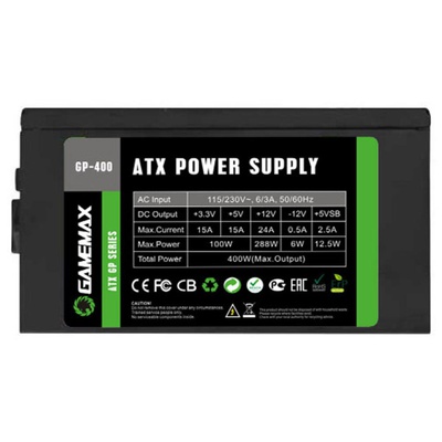 Блок питания 400W GAMEMAX (GP-400)