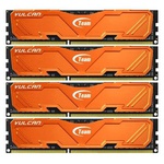 Модуль памяти для компьютера DDR3 32GB (4x8GB) 1600 MHz Vulcan Orange Team (TLAED332G1600HC9QC01)