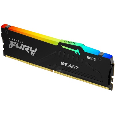 Модуль пам'яті для комп'ютера DDR5 32GB 5600 MHz Beast RGB XMP Kingston Fury (ex.HyperX) (KF556C40BBA-32)