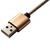 Дата кабель USB 2.0 AM to Micro 5P 1.0m Yellow-Black/Gold Grand-X (FM01YBG)