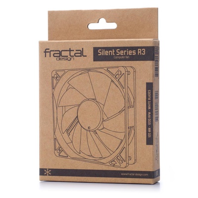 Кулер до корпусу Fractal Design Silent Series R3 120mm (FD-FAN-SSR3-120-WT)