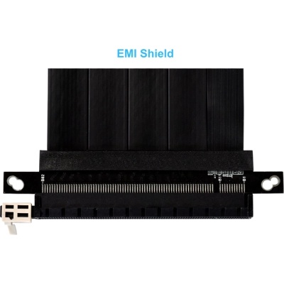 Райзер NZXT 600mm PCIe 4.0 RISER CABLE, Black (G89.PW-PCI-4-60X)