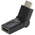 Переходник 2E HDMI (A/M) SWIVEL,BLACK, GOLD-PLATED (2EW-1486)