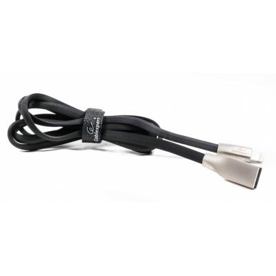 Дата кабель USB 2.0 AM to Lightning 1.0m flat Cablexpert (CCPB-L-USB-03BK)