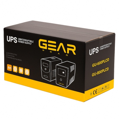 Пристрій безперебійного живлення GEAR GU-800PLCD