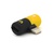 Перехідник Lightning M to 2xLightning F black-yellow Voltronic (YT-SL/2L)