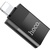 Перехідник UA17 Lightning M to USB F USB2.0 no data transfer Black HOCO (6931474761989)