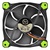 Кулер для корпуса ThermalTake Riing 12 (CL-F038-PL12GR-A)