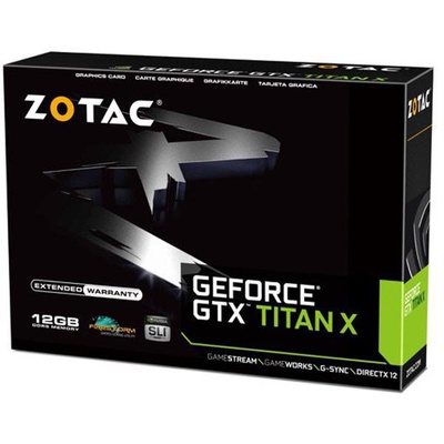 Видеокарта GeForce GTX-TITAN X 12Gb ZOTAC (ZT-90401-10P)