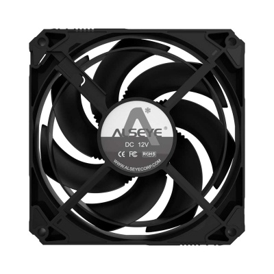 Кулер до корпусу Alseye W12P (ARGB Black) (AS.04.07.0049)
