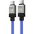 Дата кабель USB-C to USB-C 1.0m CoolPlay Fast Charging 100W blue Baseus (CAKW000203)
