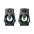 Акустическая система Trust Ziva RGB Illuminated Black (24071)
