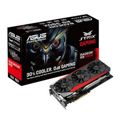 Видеокарта ASUS Radeon R9 390X 8192Mb DCIII OC STRIX GANING (STRIX-R9390X-DC3OC-8GD5-GAMING)