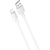 Дата кабель USB 2.0 AM to Lightning 1.0m 2.4A white XO (NB156-L-1-WH)