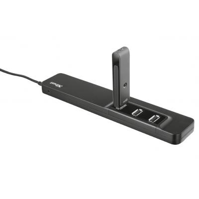 Концентратор Trust Oila 10 Port USB 2.0 - black (20575_TRUST)