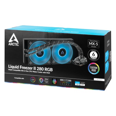 Система водного охлаждения Arctic Liquid Freezer II 280 RGB (ACFRE00108A)