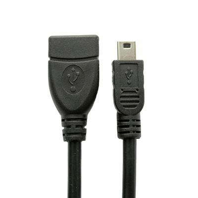 Дата кабель USB 2.0 AF to mini-B 5P OTG 0.5m Extradigital (DV00DV4066)